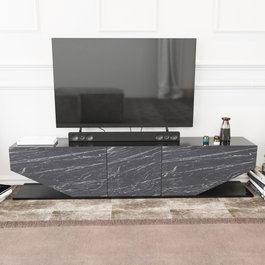 Hanah Home Soporte de TV Negro